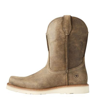 Ariat Rambler Recon Bej Rengi Western Csizma Erkek (39671-013)